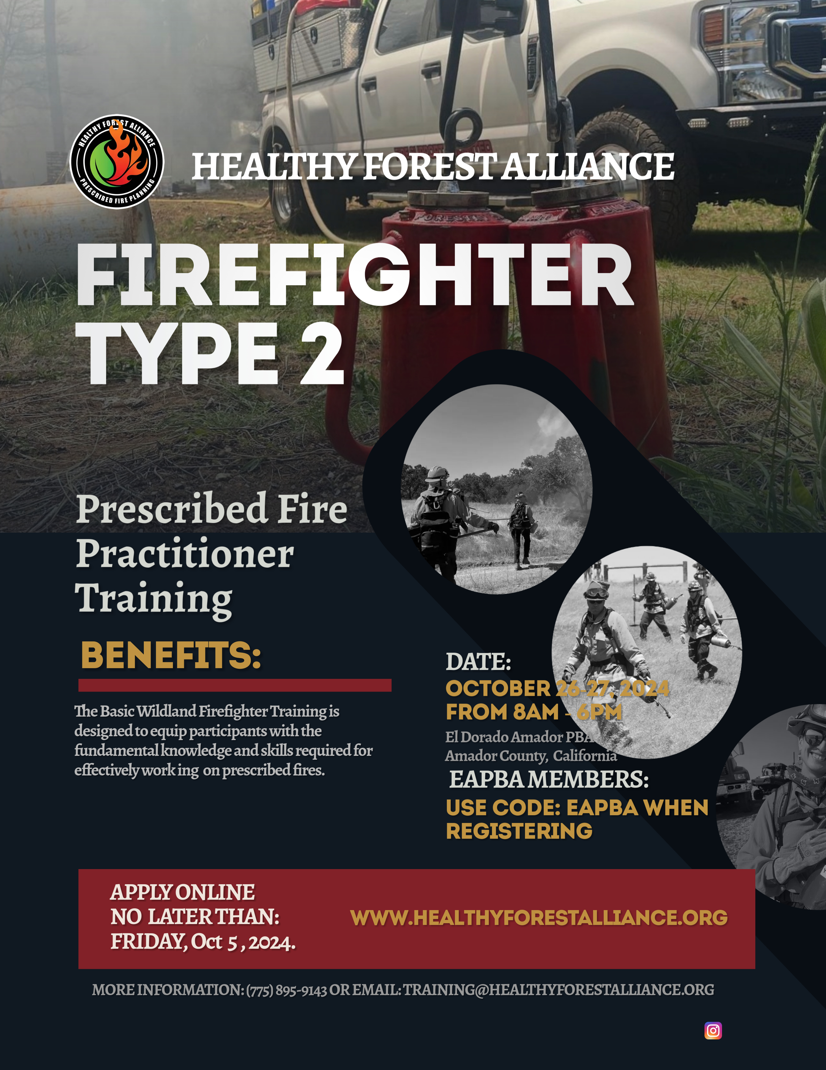 Wildland Firefighter Type 2 (Blended)  - El Dorado Amador PBA